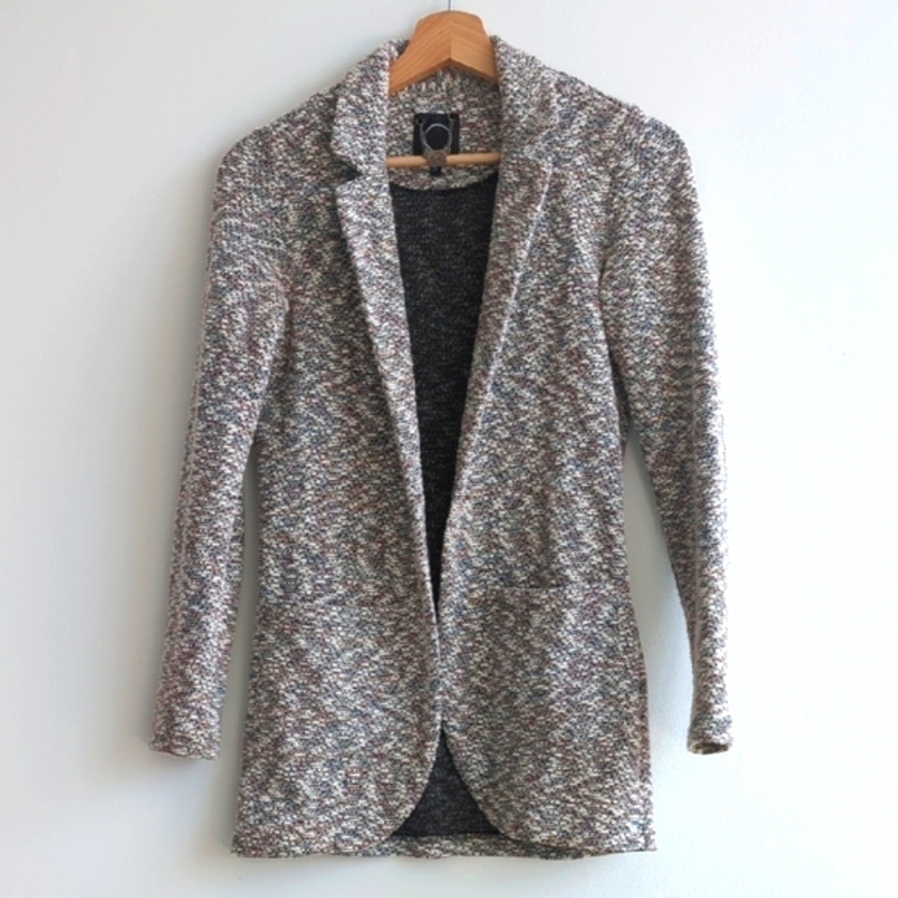 Io Textured Knit Blazer S